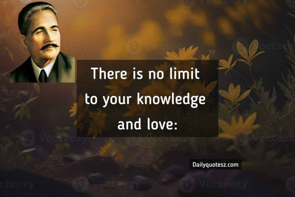 Allama Iqbal quotes for youth in english
