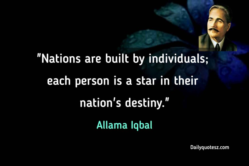 Allama Iqbal motivational quotes