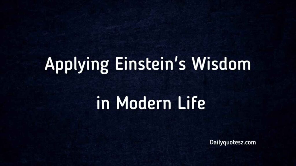 Albert Einstein Quotes about Intelligence