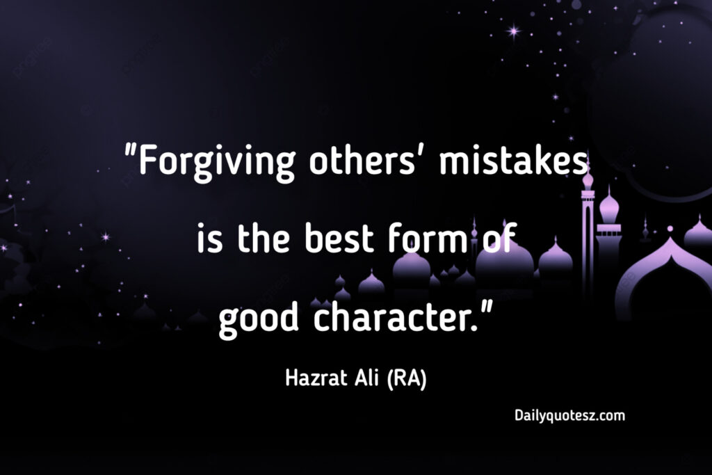 Hazrat Ali (RA) Quotes Pearls of Wisdom