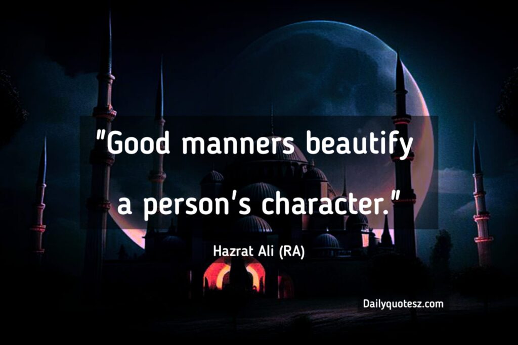 Hazrat Ali (RA) Quotes Pearls of Wisdom